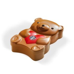 Bear Shape Tin Box