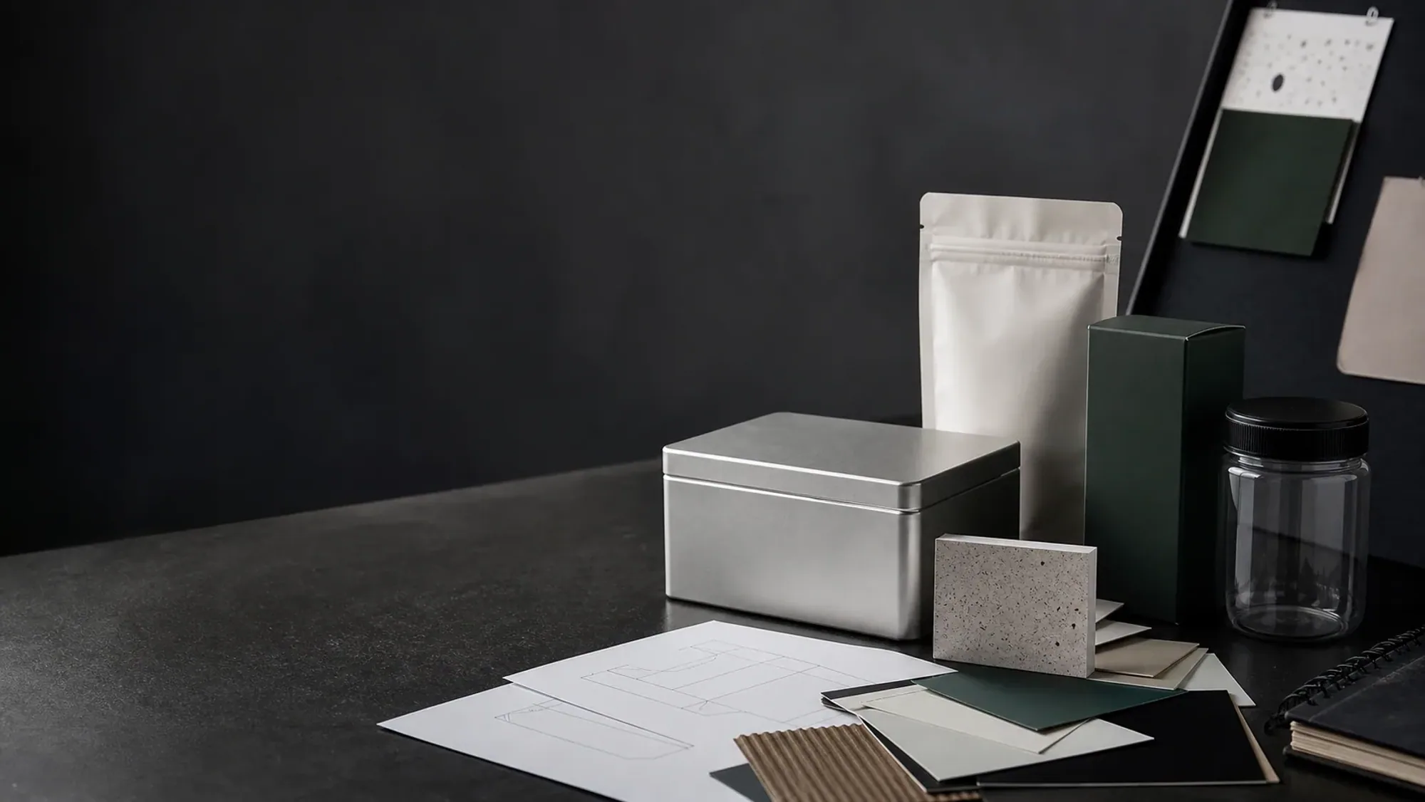Custom packaging products ready for project development
