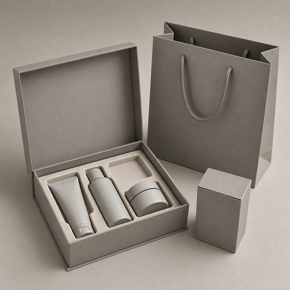 Luxury Packaging Set for cosmetics packaging