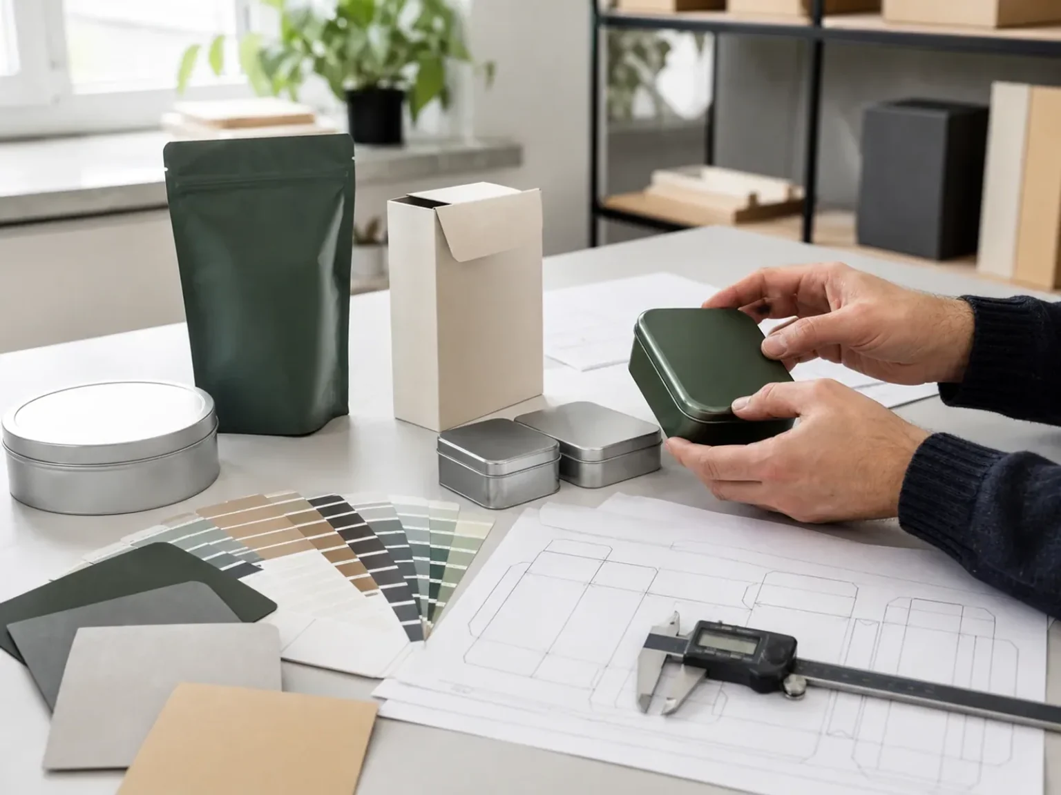 Packaging sample development review