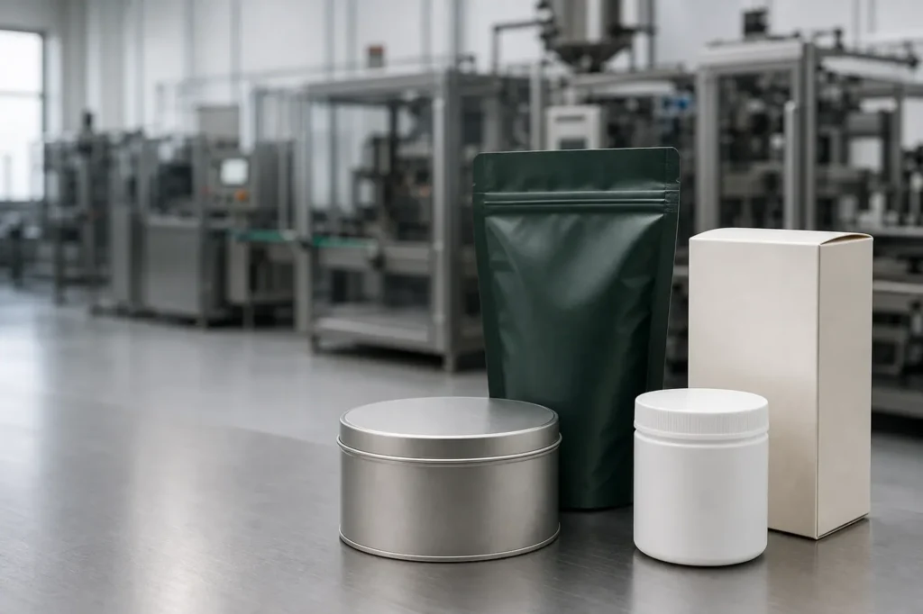 Metal, flexible, paper and plastic packaging manufacturing capabilities